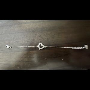 Swarovski heart bracelet